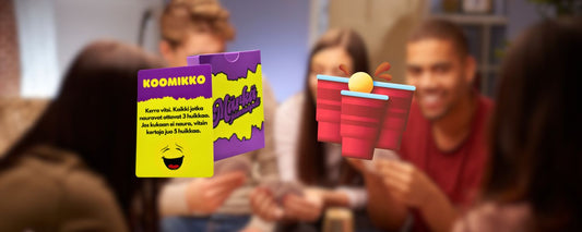 hauskat juomapelit