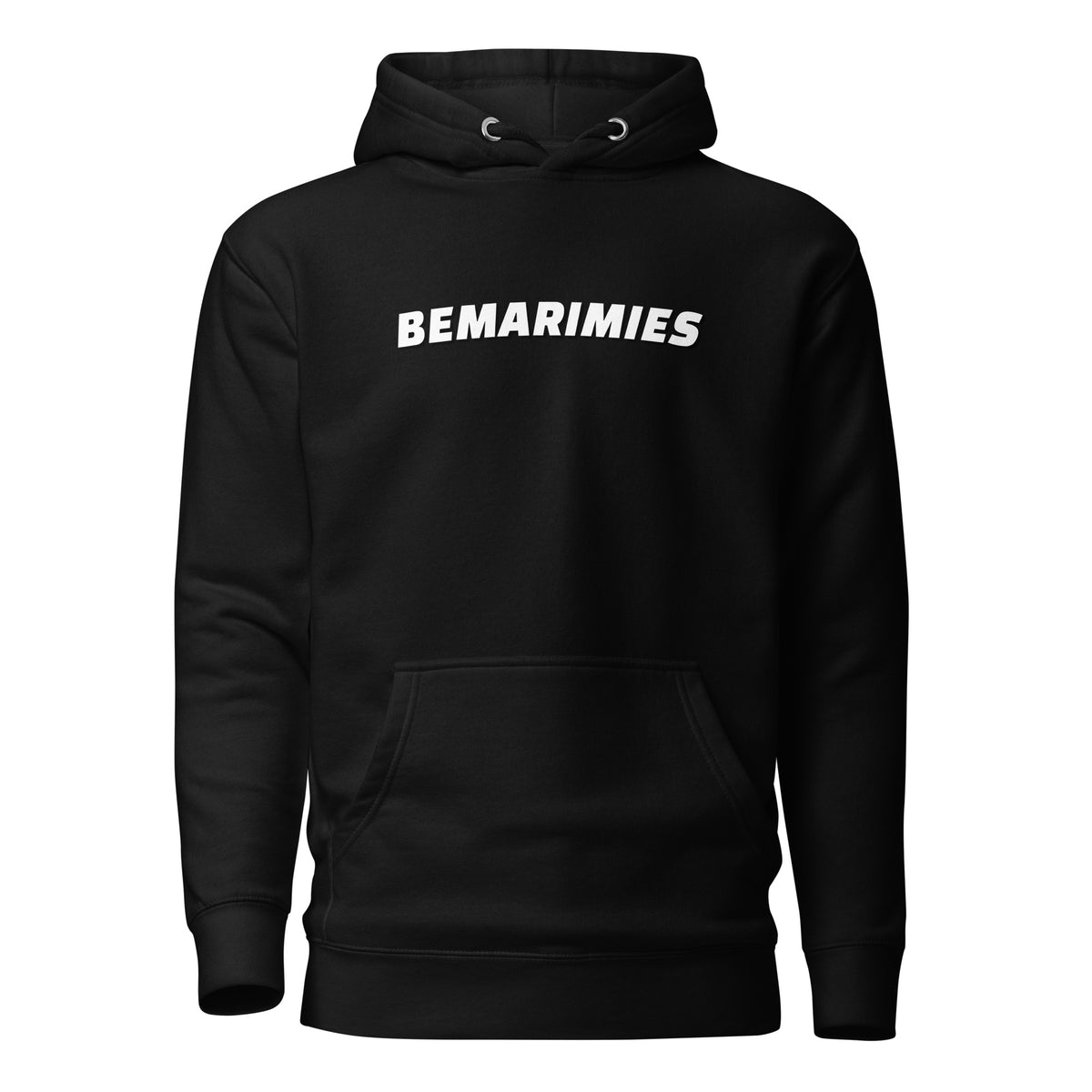 Mustat bemarimies huppari renkain ja tasku edessä suosikkivaatteeksi