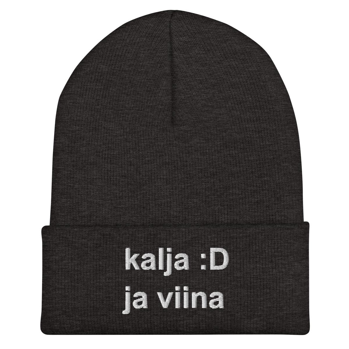 Hauska pipo kalja ja viina, tummanharmaa, mukava ja tyylikäs lisä asusteisiin