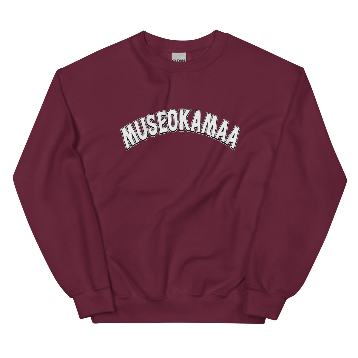 Burgundy Museokamaa collegepaita, mukava ja tyylikäs valinta arkeen