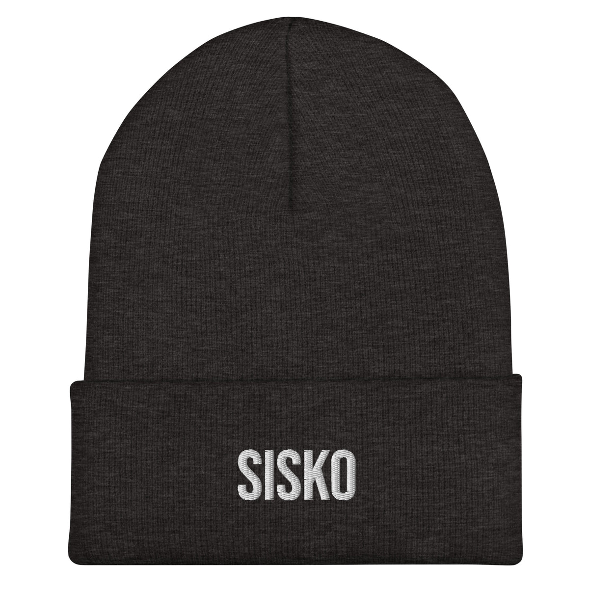 Musta sisko pipo lahjaksi, jossa valkoinen Sisko-teksti edessä, täydellinen lahja sisarelle.