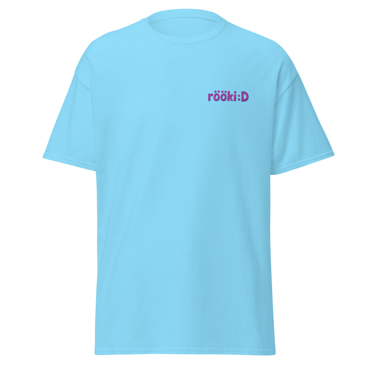 Aqua Meemirotta T-Paita, jossa on värikäs rööki:D -logo edessä
