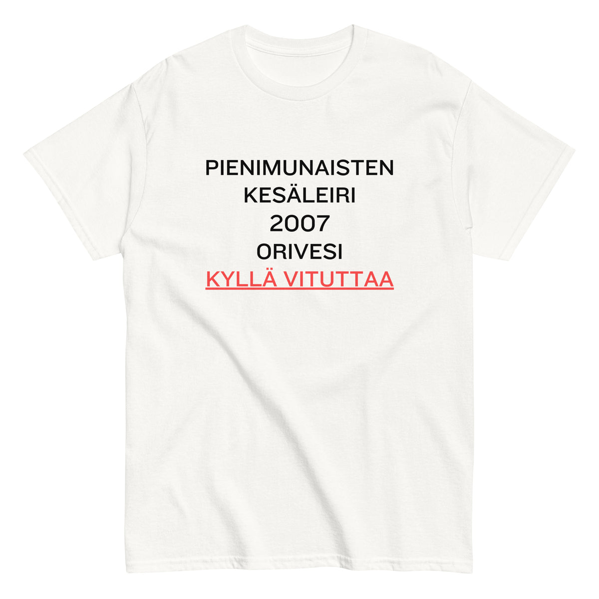 Pienimunaisten Kesäleiri t-paita