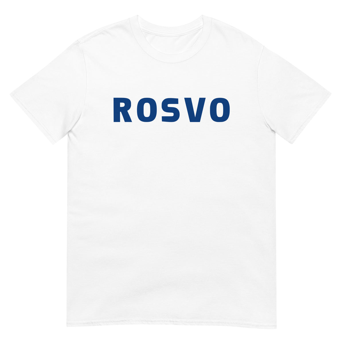 Meemirottan laivastonsinisen Rosvo T-Paitan rinnassa on lihavoitu sininen kirjain "ROVO". Tässä hauskassa paidassa on lyhyet hihat ja klassinen pyöreä pääntie puhtaalla valkoisella pohjalla, joten se on ihanteellinen lahjaidea hauskoja vaatteita arvostaville.
